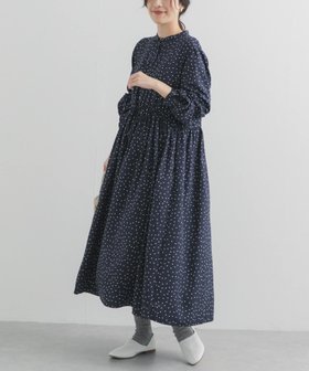 【アーバンリサーチ ドアーズ/URBAN RESEARCH DOORS】のドットプリントワンピース 人気、トレンドファッション・服の通販 founy(ファニー) ファッション Fashion レディースファッション Fashion for Women ワンピース Dresses 2026年 2026 カーディガン Cardigan, Knitwear ジャケット Jacket, Outerwear スタンド Stand Collar, Upright Stand ドット Polka Dot, Dot Pattern プリント Print, Printed Pattern リボン Ribbon, Bow ロング Long, Long-Length エレガント 上品 Elegant 夏 Summer S/S・春夏 SS, Spring/Summer, Warm Season |ID:prp329100004879301
