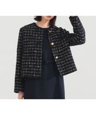 【デミルクス ビームス/Demi-Luxe BEAMS】の【期間限定+15%ポイントバック】ツイード ノーカラー ジャケット* ビームスセレモニー2026 ハレの日 卒入式 フォーマル 保護者会 式典 入学式 卒業式 入園式 ママスーツ 26SS 人気、トレンドファッション・服の通販 founy(ファニー) ファッション Fashion レディースファッション Fashion for Women アウター Coat / Outerwear Collection レディースジャケット・軽アウター Jackets ノーカラージャケット / シンプル上品コーデ Collarless Jackets スーツ Business Suits & Workwear スーツジャケット・オフィスブレザー Suit Jackets / Blazers コンパクト Compact, Small Size シンプル Simple, Minimal ジャケット Jacket, Outerwear スリット Slit, Slit Detail スーツ Suit, Formalwear ツイード Twill, Twill Weave フォーマル Formal, Dressy モノトーン Monotone, Black and White おすすめ Recommended / Our Picks 入学式 Entrance Ceremony 卒業式 Graduation Ceremony 2026年 2026 thumbnail BLACK|ID: prp329100004879307 ipo3291000000036408759