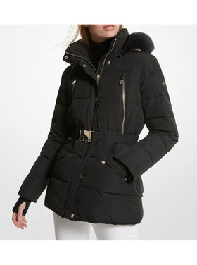 【マイケルコース/MICHAEL KORS】のフォーファー トリム キルティング ベルテッド パファー ジャケット マイケルコース 人気、トレンドファッション・服の通販 founy(ファニー) ファッション Fashion レディースファッション Fashion for Women アウター Coat / Outerwear Collection レディースジャケット・軽アウター Jackets キルティング Quilted, Quilting コレクション Collection, Seasonal Line ジャケット Jacket, Outerwear ラグジュアリー Luxury, Elegant |ID:prp329100004879317