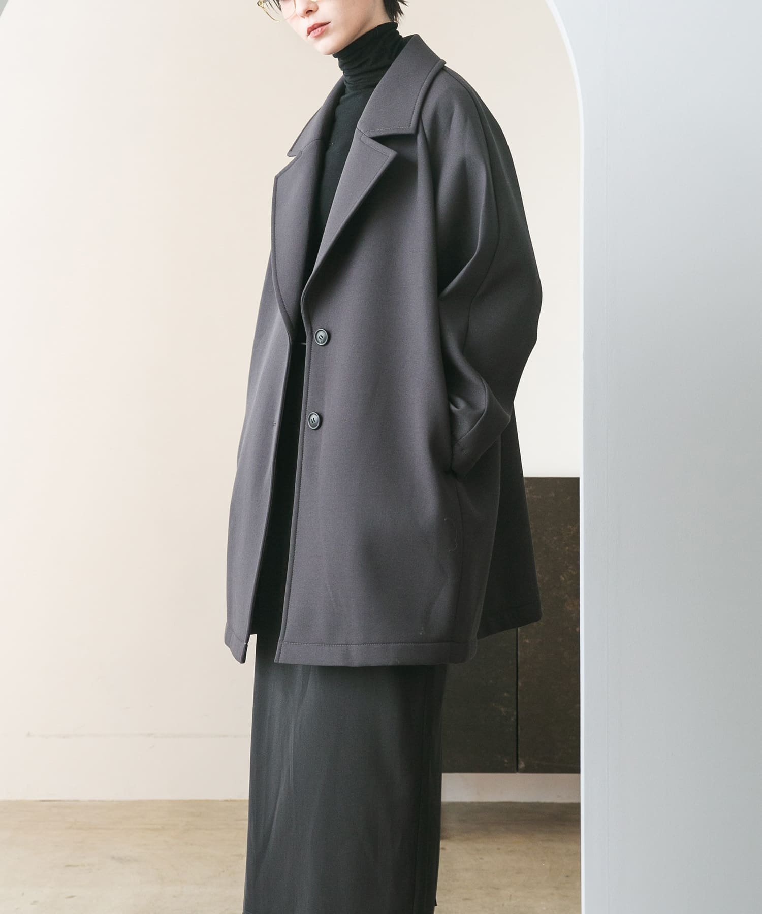 【アーバンリサーチ/URBAN RESEARCH】のボンディングチェスターコート インテリア・キッズ・メンズ・レディースファッション・服の通販 founy(ファニー) 　ファッション　Fashion　レディースファッション　Fashion for Women　アウター　Coat / Outerwear Collection　コート・ロングコート・ピーコート　Long Coats, Peacoats & More　チェスターコート・ロング丈アウター　Chester Coats / Chesterfield Long Coats　2025年　2025　2025-2026秋冬・A/W　Autumn/Winter 2025–26 AW25–26　冬　Winter / This Winter　シンプル　Simple, Minimal　バランス　Balance, Style Balance　ベーシック　Basic, Essential　ボンディング　Bonding, Bonded Fabric　ミドル　Middle Length, Mid Height　ロング　Long, Long-Length　エレガント 上品　Elegant　別注　Limited Edition, Custom Order　日本製　Made In Japan　A/W・秋冬　Autumn/Winter　CHARCOAL|ID: prp329100004879321 ipo3291000000036408813