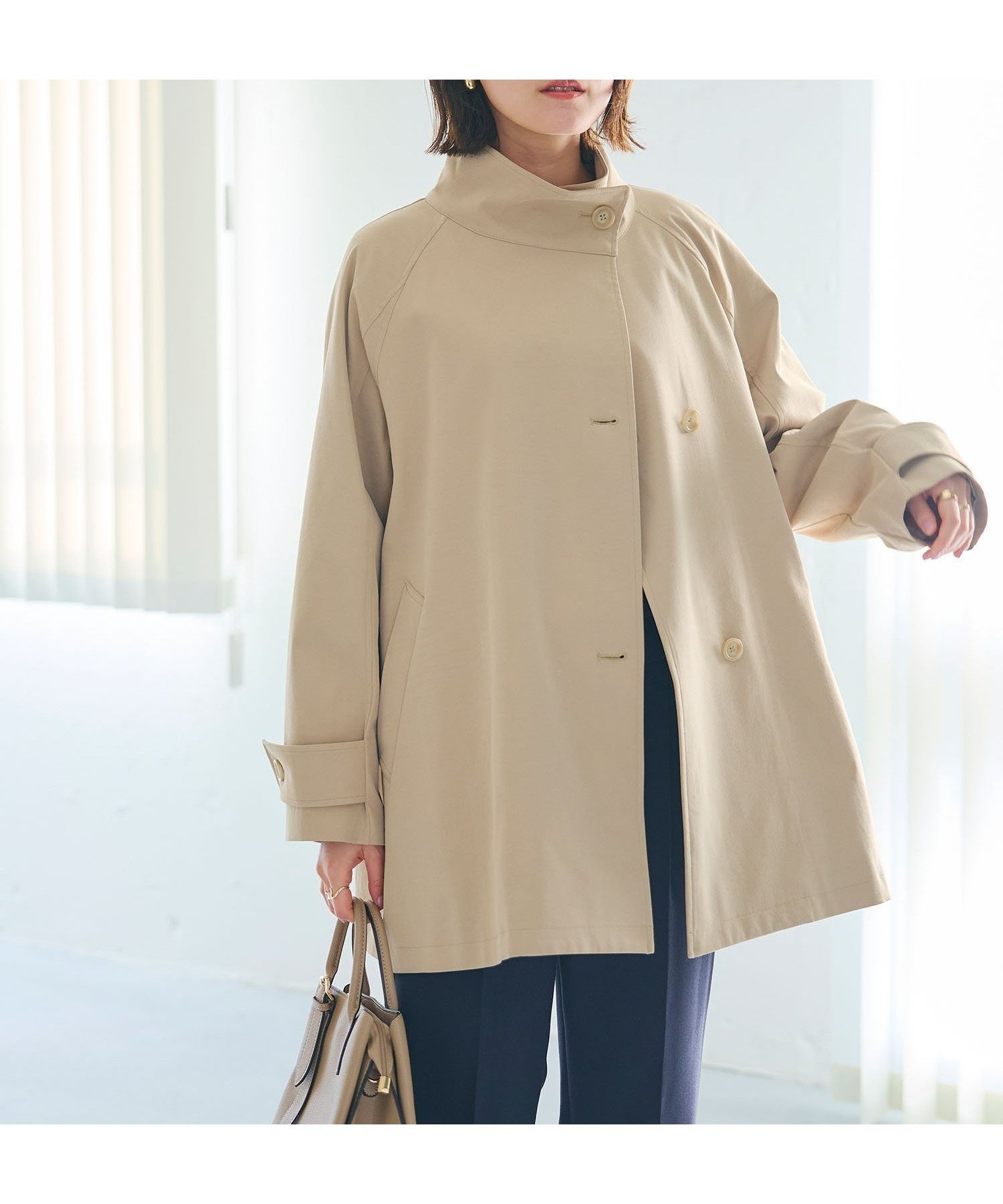 【その他のブランド/Other】の《洗える》テントラインミドルトレンチコート 人気、トレンドファッション・服の通販 founy(ファニー) ファッション Fashion レディースファッション Fashion for Women アウター Coat / Outerwear Collection コート・ロングコート・ピーコート Long Coats, Peacoats & More トレンチコート / 春秋の定番アウター Trench Coats インナー Innerwear 洗える Machine Washable スウェット / スエット Sweatshirt, Sweatwear スタンド Stand Collar, Upright Stand ストレッチ Stretch, Stretchy Fabric スリーブ Sleeve, Long Sleeve / Short Sleeve デニム Denim, Jeans Material ミドル Middle Length, Mid Height 楽ちん Easy Fit, Comfortable おすすめ Recommended / Our Picks 旅行 Travel ビジネス 仕事 通勤 Business / Work / Commuting other-1|ID: prp329100004879326 ipo3291000000036408830