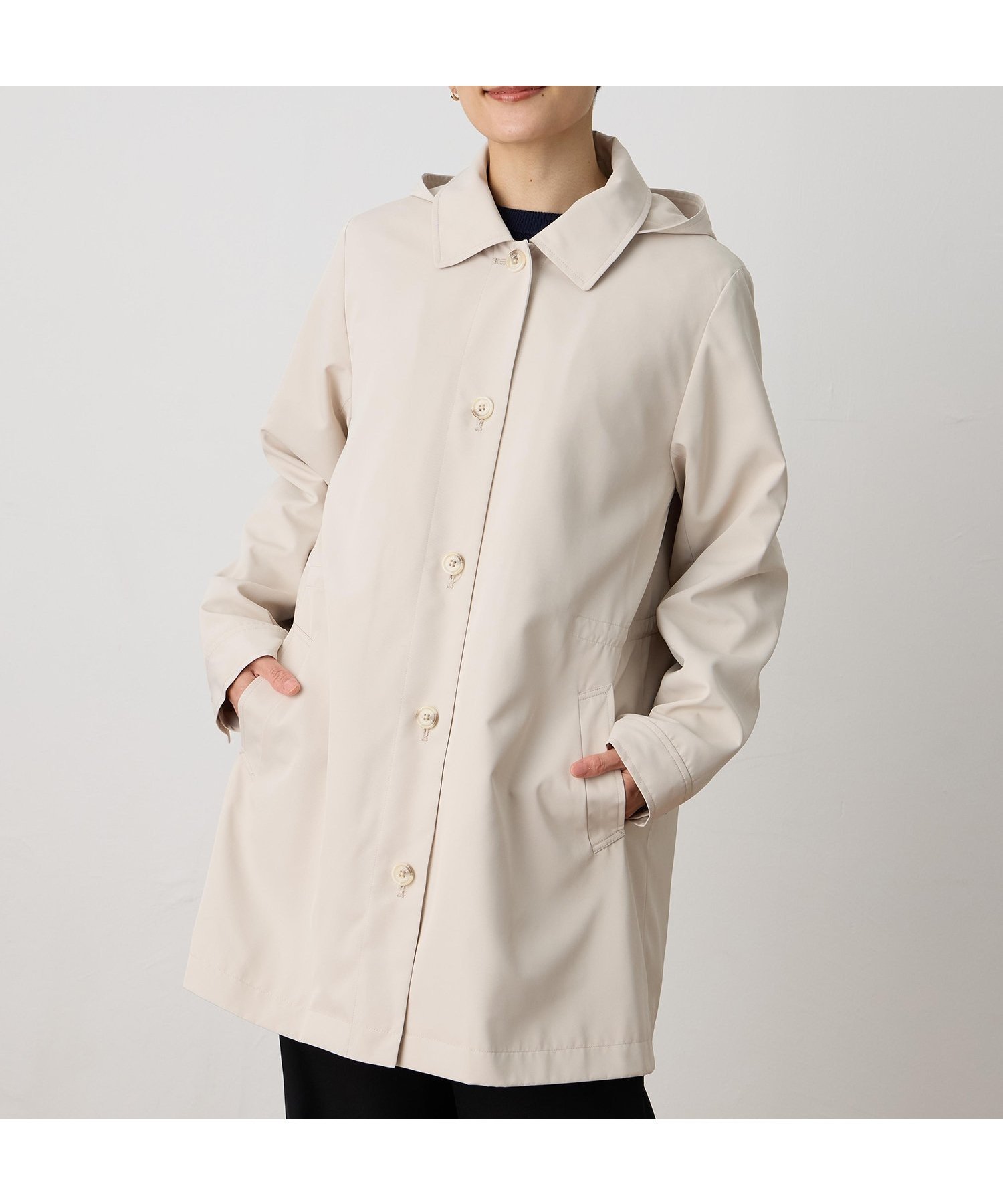 【デコイ/DECOY Since1981】のライナー付きステンカラーコート【はっ水・ハンドウォッシャブル・花粉が落ちやすい・ライナー取り外し可能】 インテリア・キッズ・メンズ・レディースファッション・服の通販 founy(ファニー) ファッション Fashion レディースファッション Fashion for Women アウター Coat / Outerwear Collection コート・ロングコート・ピーコート Long Coats, Peacoats & More シンプル Simple, Minimal ライナー Liner, Inner Layer ベージュ|ID: prp329100004879331 ipo3291000000036408848