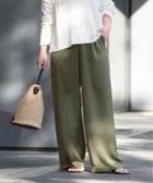 【ジャーナルスタンダード レリューム/JOURNAL STANDARD relume】の《追加2》サテンベイカーパンツ 人気、トレンドファッション・服の通販 founy(ファニー) ファッション Fashion レディースファッション Fashion for Women パンツ Pants & Trousers 2026年 2026 サテン Satin, Glossy Fabric ストレート Straight, Straight Cut リラックス Relax, Relaxed Fit エレガント 上品 Elegant thumbnail カーキ|ID: prp329100004879338 ipo3291000000036408878