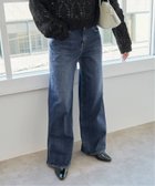 【スピック&スパン/Spick & Span】のRED CARD TOKYO / レッドカード トーキョー 35th Anniversary Wide 26W10101 人気、トレンドファッション・服の通販 founy(ファニー) ファッション Fashion レディースファッション Fashion for Women ウォッシュ Washed Finish ストレッチ Stretch, Stretchy Fabric デニム Denim, Jeans Material ビンテージ Vintage, Retro Style ユーズド Used, Vintage-Look ランダム Random, Irregular ワーク Workwear, Utility Style thumbnail ネイビー A|ID: prp329100004879345 ipo3291000000036408905