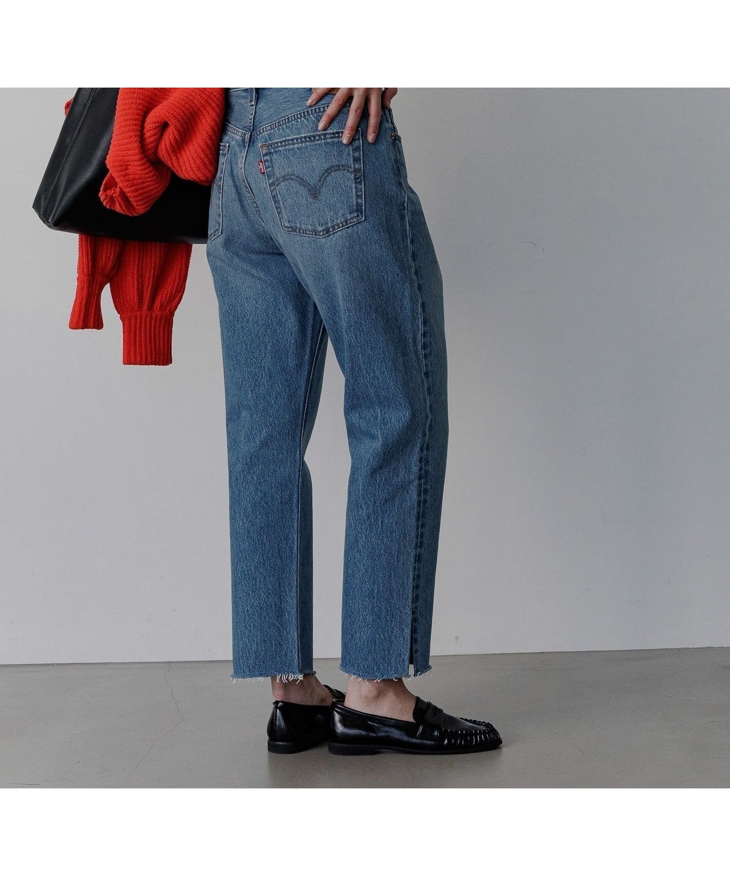 【ベイフロー/BAYFLOW】の【Levi s(リーバイス)】別注 501 CROP インテリア・キッズ・メンズ・レディースファッション・服の通販 founy(ファニー) ファッション Fashion レディースファッション Fashion for Women ワンピース Dresses クラシック Classic, Timeless Style クロップド Cropped, Short Length ジーンズ Jeans, Denim Pants デニム Denim, Jeans Material 定番 Standard, Basic Item 人気 Popular, Best Seller 別注 Limited Edition, Custom Order おすすめ Recommended / Our Picks インディゴ87|ID: prp329100004879346 ipo3291000000036408907