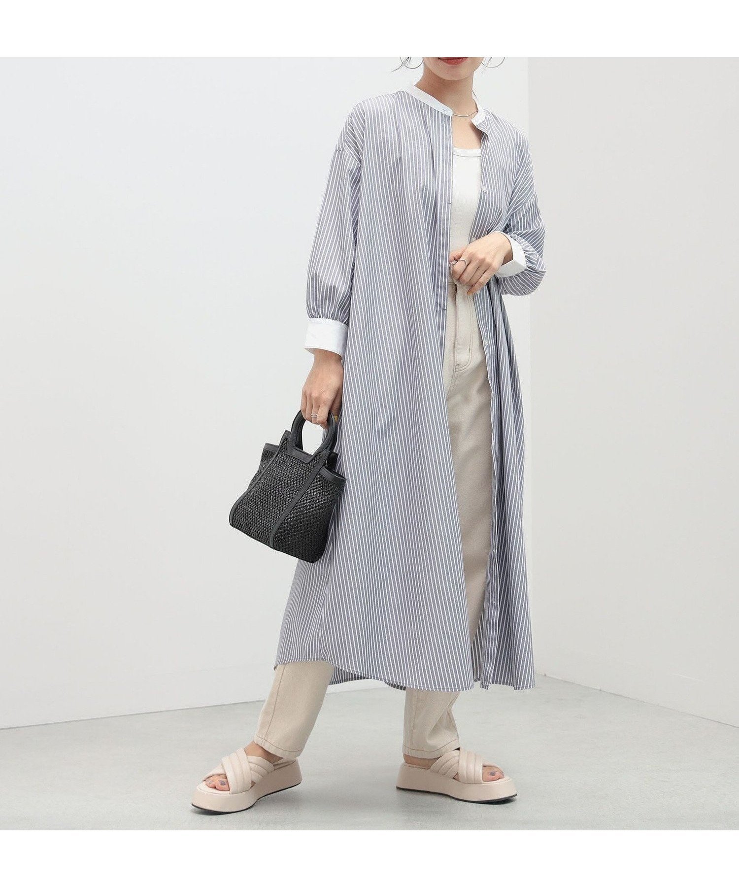 【ビームス ウイメン/BEAMS】のクレリック シャツワンピース インテリア・キッズ・メンズ・レディースファッション・服の通販 founy(ファニー) ファッション Fashion レディースファッション Fashion for Women ワンピース Dresses シャツワンピース / 1枚で着映えコーデ Shirt Dresses スタイリッシュ Stylish, Fashionable ストライプ Stripe, Striped Pattern ストレート Straight, Straight Cut ブロード Broadcloth, Fine Cotton ポケット Pocket, Pocket Detail 無地 Plain, Solid Color おすすめ Recommended / Our Picks エレガント 上品 Elegant BLACK|ID: prp329100004879378 ipo3291000000036409030