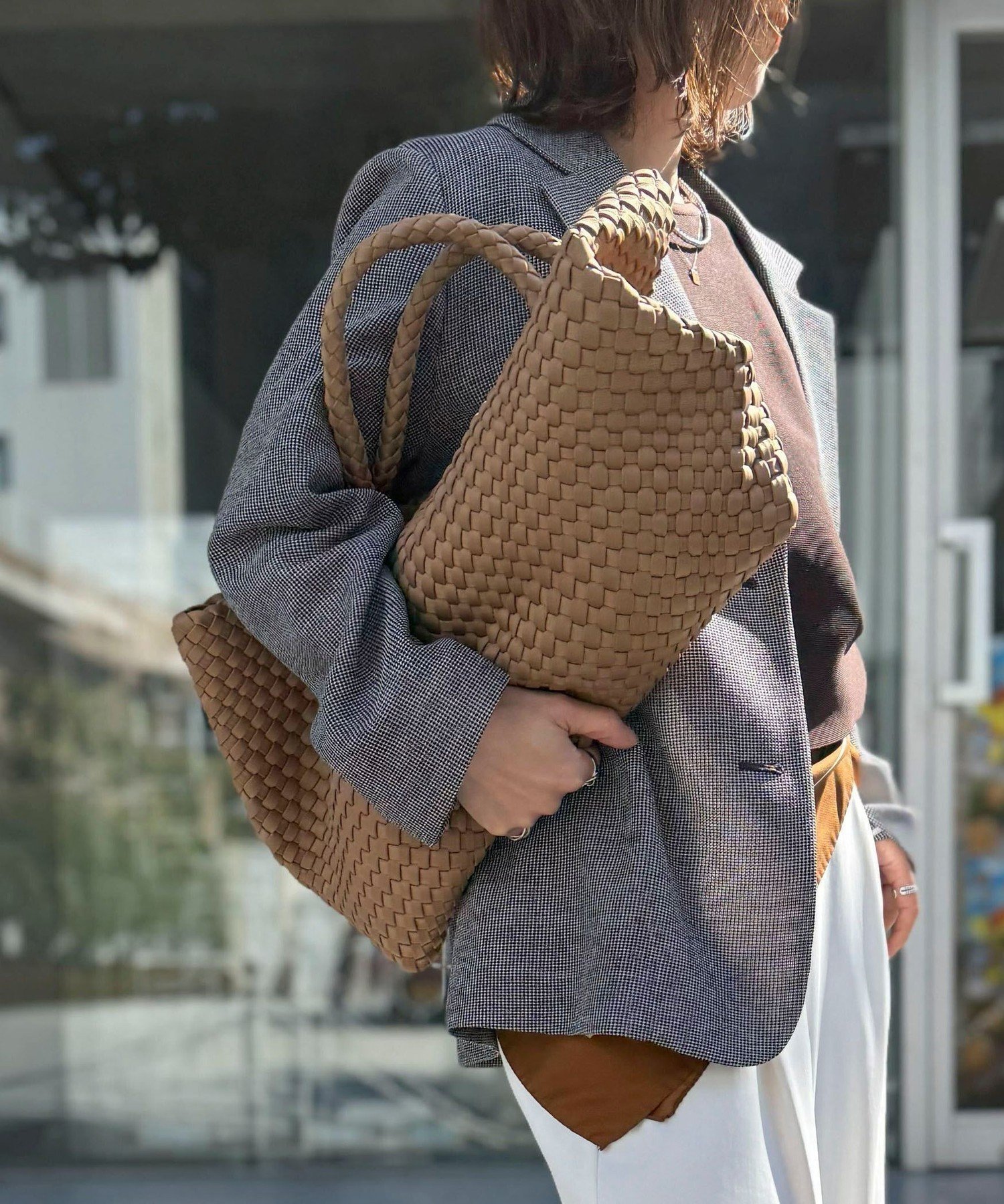 【ノーリーズ/NOLLEY'S】のメッシュトートLL インテリア・キッズ・メンズ・レディースファッション・服の通販 founy(ファニー) ファッション Fashion レディースファッション Fashion for Women バッグ Bags 2026年 2026 おすすめ Recommended / Our Picks チャーム Charm, Pendant ベーシック Basic, Essential ポーチ Pouch, Small Case メッシュ Mesh, Net Fabric ビジネス 仕事 通勤 Business / Work / Commuting 定番 Standard, Basic Item 軽量 Lightweight, Ultra Light ブラウンベージュ系2|ID: prp329100004879396 ipo3291000000036409106