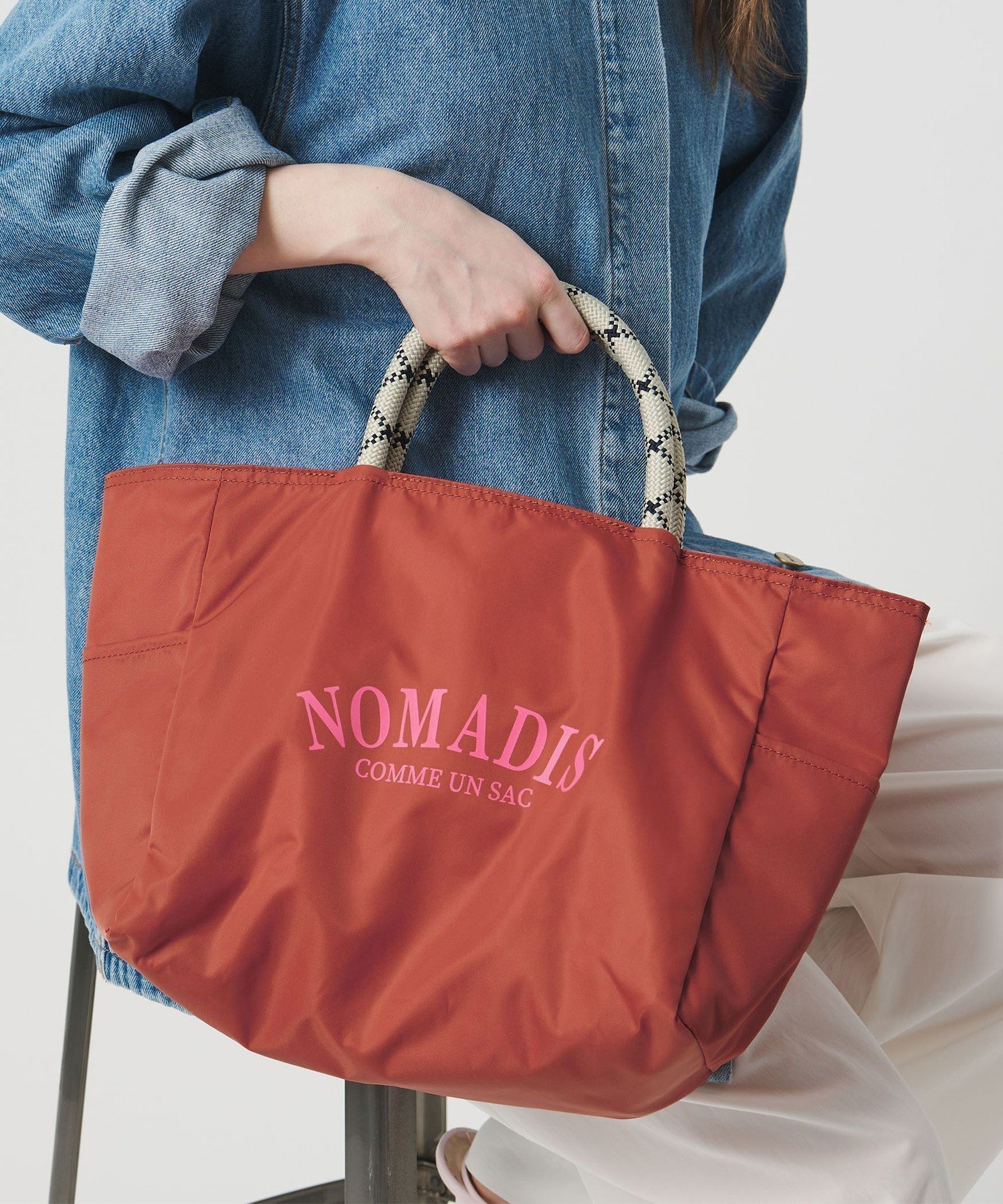 【ユナイテッドアローズ/UNITED ARROWS】のNOMADIS SAC2 W/16 トートバッグ 26SS インテリア・キッズ・メンズ・レディースファッション・服の通販 founy(ファニー) ファッション Fashion レディースファッション Fashion for Women バッグ Bags 2026年 2026 アウトドア Outdoor Clothing ポケット Pocket, Pocket Detail リバーシブル Reversible, Two-Sided 人気 Popular, Best Seller 別注 Limited Edition, Custom Order 旅行 Travel ORANGE|ID: prp329100004879402 ipo3291000000036409135