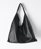 【スタイルデリ/STYLE DELI】の【DELI by】トライアングルフォルム・リアルレザートートバッグ 人気、トレンドファッション・服の通販 founy(ファニー) ファッション Fashion レディースファッション Fashion for Women バッグ Bags シンプル Simple, Minimal スマート Smart, Elegant 雑誌 Magazine, Fashion Magazine トライアングル Triangle, Triangular Shape ドレープ Drape, Draping Fabric なめらか Smooth, Silky Texture フォルム Silhouette, Form フラット Flat, Flat Shoes ポケット Pocket, Pocket Detail エレガント 上品 Elegant thumbnail ブラック|ID: prp329100004879403 ipo3291000000036409137