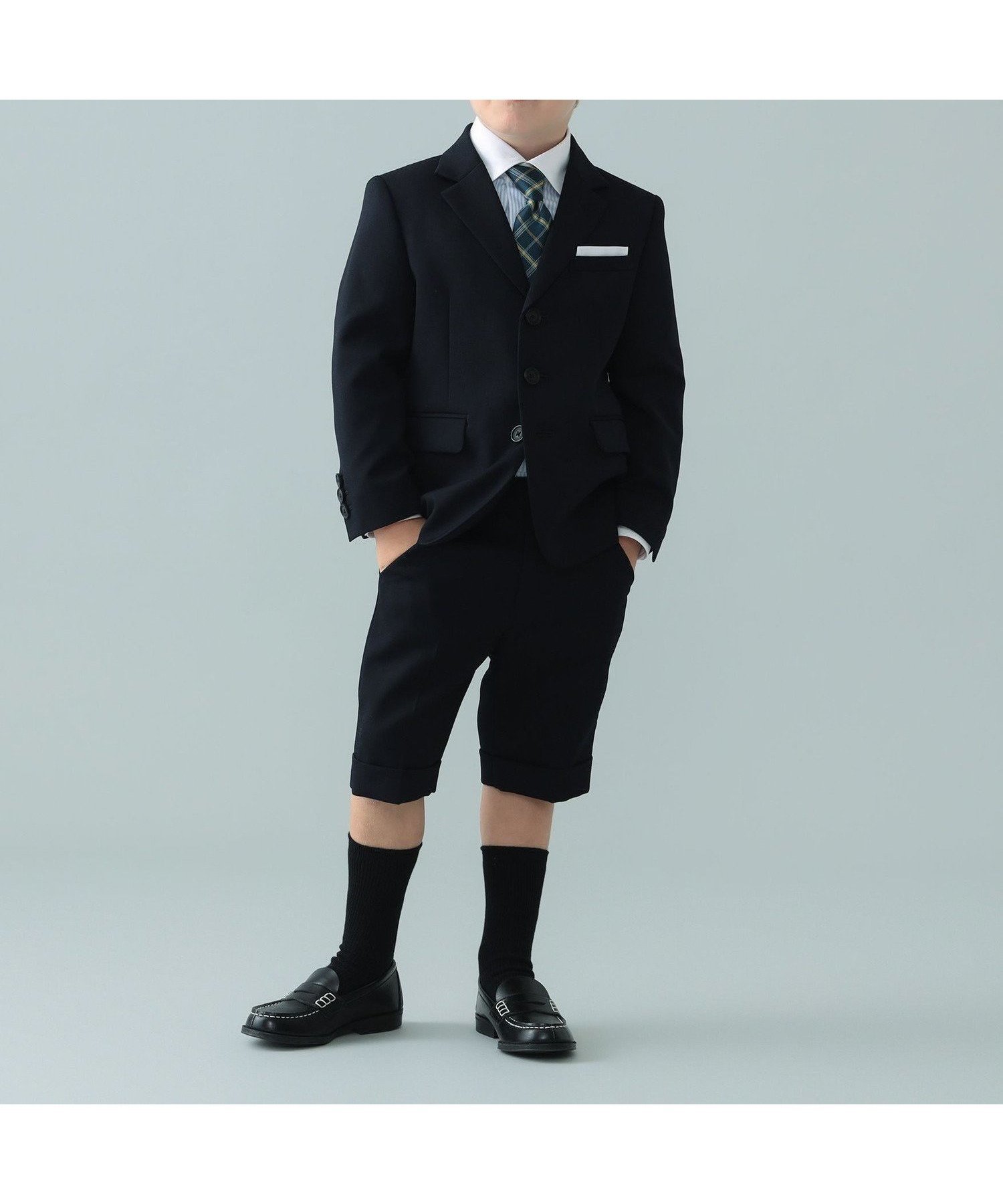 【こども ビームス/コドモ ビームス / KIDS】のCHOPIN with Kodomo BEAMS / セレモニー NAVY ブレザーセット (110~130cm) ビームスセレモニー2026 26SS 入学式 卒業式 入園式 卒園式 フォーマル 面接 式典 七五三 発表会 セットアップ 人気、トレンドファッション・服の通販 founy(ファニー) 　ファッション　Fashion　キッズファッション　Fashion for Kids　クラシック　Classic, Timeless Style　ショーツ　Shorts, Short Pants　シンプル　Simple, Minimal　スタイリッシュ　Stylish, Fashionable　スタンダード　Standard, Basic　ストライプ　Stripe, Striped Pattern　スマート　Smart, Elegant　スーツ　Suit, Formalwear　セットアップ　Set-Up, Coordinated Outfit　チェック　Check, Plaid, Tartan　フォーマル　Formal, Dressy　ポケット　Pocket, Pocket Detail　無地　Plain, Solid Color　おすすめ　Recommended / Our Picks　セレモニー　Ceremony　入学式　Entrance Ceremony　卒業式　Graduation Ceremony　2026年　2026　 other-1|ID: prp329100004880326 ipo3291000000036423903