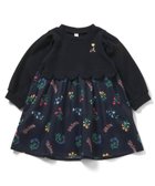 【エフオー オンラインストア/F.O.Online Store / KIDS】のWEB限定 スカラップドッキングワンピース 人気、トレンドファッション・服の通販 founy(ファニー) ファッション Fashion キッズファッション Fashion for Kids ワンピース Dresses プリント Print, Printed Pattern thumbnail 花柄|ID: prp329100004880347 ipo3291000000036424208
