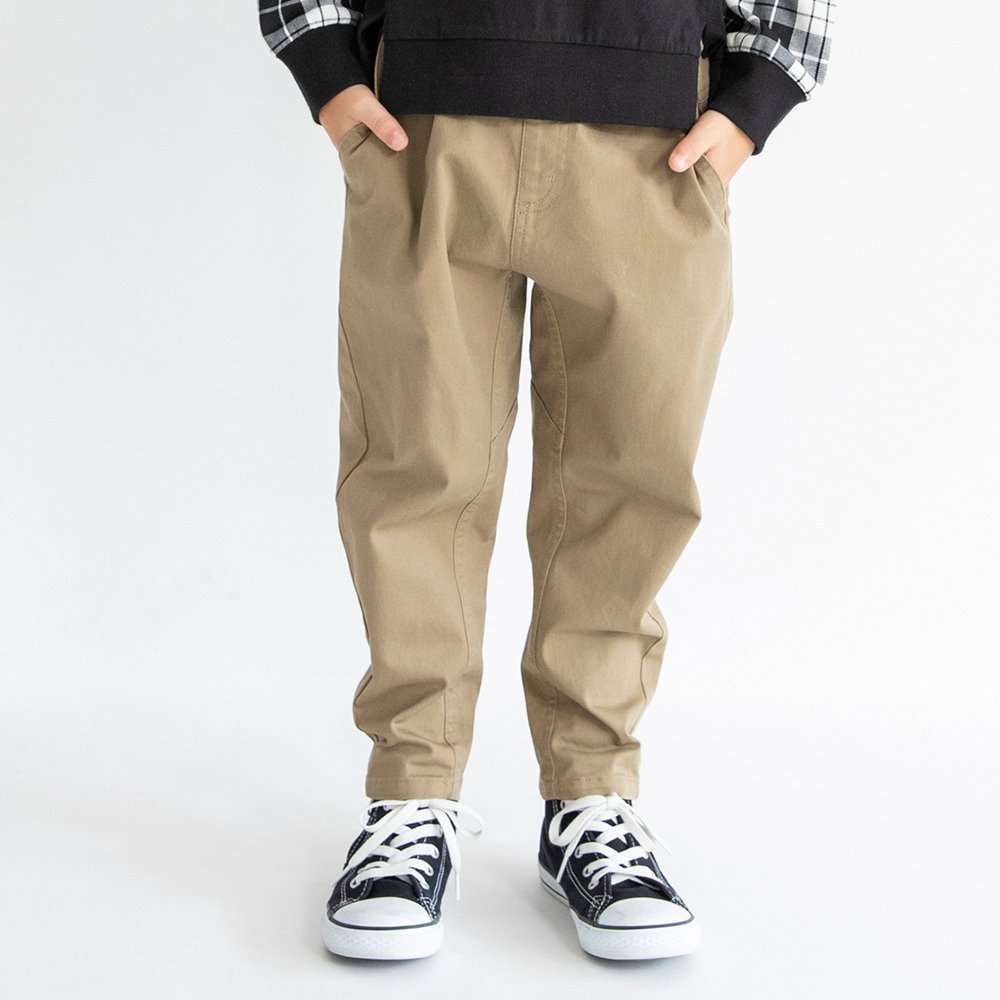 【ブランシェス/branshes / KIDS】の【25AW】ガーデナーテーパードツイルパンツ インテリア・キッズ・メンズ・レディースファッション・服の通販 founy(ファニー) ファッション Fashion キッズファッション Fashion for Kids ボトムス Bottoms ポケット Pocket, Pocket Detail おすすめ Recommended / Our Picks 2025年 2025 2025-2026秋冬・A/W Autumn/Winter 2025–26 AW25–26 ベージュ|ID: prp329100004880352 ipo3291000000036424354