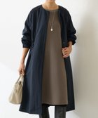 【ビアズリー/BEARDSLEY】のバルーン袖フレアーコート 人気、トレンドファッション・服の通販 founy(ファニー) ファッション Fashion レディースファッション Fashion for Women アウター Coat / Outerwear Collection コート・ロングコート・ピーコート Long Coats, Peacoats & More 春 Spring 秋 Autumn コンパクト Compact, Small Size 軽量 Lightweight, Ultra Light スニーカー Sneakers, Trainers スリーブ Sleeve, Long Sleeve / Short Sleeve バルーン Balloon, Balloon Silhouette ボトム Bottoms, Lower Wear ワイド Wide, Wide Fit 再入荷 Restock / Back in Stock おすすめ Recommended / Our Picks ビジネス 仕事 通勤 Business / Work / Commuting thumbnail ネイビー|ID: prp329100004880370 ipo3291000000036424678