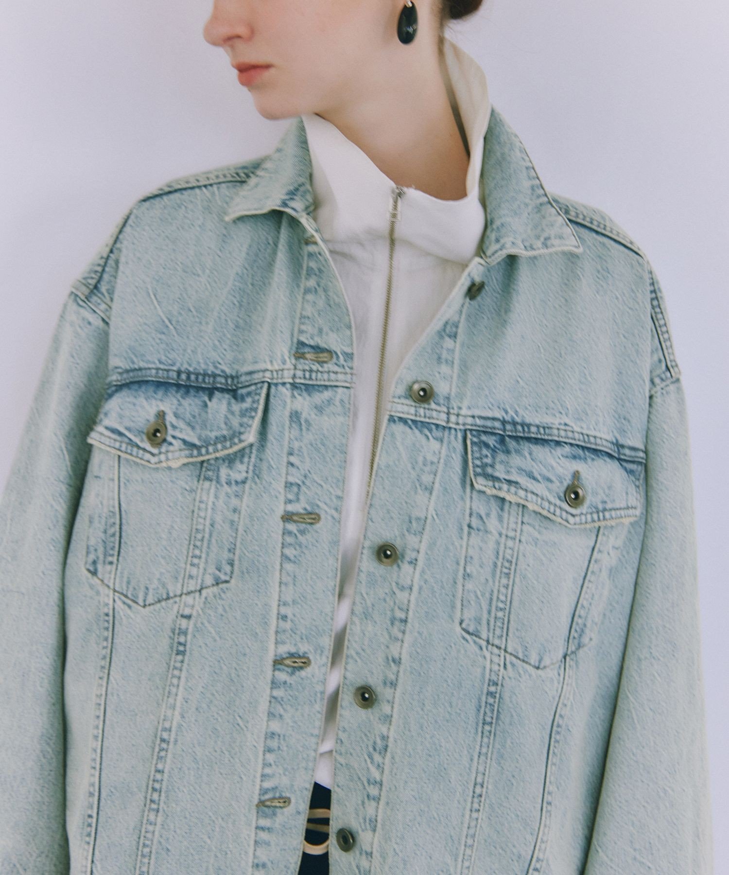 【アダム エ ロペ/ADAM ET ROPE'】の【サステナブル】シャツライクGジャン インテリア・キッズ・メンズ・レディースファッション・服の通販 founy(ファニー) ファッション Fashion レディースファッション Fashion for Women アウター Coat / Outerwear Collection トップス・カットソー Cut & Sew Tops シャツ・ブラウス・オフィスカジュアル Elegant Blouses & Button-Ups インディゴ Indigo Denim ジャケット Jacket, Outerwear スラックス Slacks, Dress Pants セットアップ Set-Up, Coordinated Outfit デニム Denim, Jeans Material フォルム Silhouette, Form フラップ Flap, Flap Pocket フロント Front, Front Design ポケット Pocket, Pocket Detail リネン Linen, Linen Fabric おすすめ Recommended / Our Picks 2026年 2026 サックス(48)|ID: prp329100004880386 ipo3291000000036424912