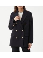 【ミラオーウェン/Mila Owen】の金釦ダブルブレストロングブレザー 人気、トレンドファッション・服の通販 founy(ファニー) ファッション Fashion レディースファッション Fashion for Women エレガント 上品 Elegant クラシカル Classical, Vintage-Inspired コンパクト Compact, Small Size ストライプ Stripe, Striped Pattern スマート Smart, Elegant ダブル Double, Double-Breasted テーラード Tailored, Tailored Fit 定番 Standard, Basic Item 人気 Popular, Best Seller フラップ Flap, Flap Pocket ポケット Pocket, Pocket Detail ロング Long, Long-Length thumbnail DNVY[090]|ID: prp329100004880398 ipo3291000000036425062