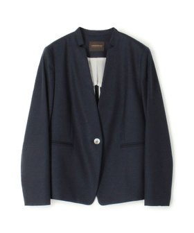 【トゥモローランド/TOMORROWLAND】のシャイニーシャーク キザミカラージャケット 人気、トレンドファッション・服の通販 founy(ファニー) ファッション Fashion レディースファッション Fashion for Women アウター Coat / Outerwear Collection レディースジャケット・軽アウター Jackets カッティング Cutting Detail コンパクト Compact, Small Size コンビネゾン Jumpsuit, All-in-One シェイプ Shape, Slim Fit シルク Silk, 100% Silk ストレッチ Stretch, Stretchy Fabric セットアップ Set-Up, Coordinated Outfit フロント Front, Front Design モダン Modern, Contemporary おすすめ Recommended / Our Picks エレガント 上品 Elegant セレモニー Ceremony 入学式 Entrance Ceremony |ID:prp329100004880400