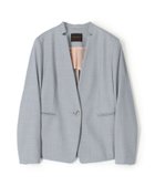 【トゥモローランド/TOMORROWLAND】のシャイニーシャーク キザミカラージャケット 人気、トレンドファッション・服の通販 founy(ファニー) ファッション Fashion レディースファッション Fashion for Women アウター Coat / Outerwear Collection レディースジャケット・軽アウター Jackets カッティング Cutting Detail コンパクト Compact, Small Size コンビネゾン Jumpsuit, All-in-One シェイプ Shape, Slim Fit シルク Silk, 100% Silk ストレッチ Stretch, Stretchy Fabric セットアップ Set-Up, Coordinated Outfit フロント Front, Front Design モダン Modern, Contemporary おすすめ Recommended / Our Picks エレガント 上品 Elegant セレモニー Ceremony 入学式 Entrance Ceremony thumbnail 65 ブルーグレー|ID: prp329100004880400 ipo3291000000036425081