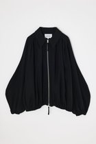 【エンフォルド/ENFOLD】のZIP-UP JACKET 人気、トレンドファッション・服の通販 founy(ファニー) ファッション Fashion レディースファッション Fashion for Women アウター Coat / Outerwear Collection レディースジャケット・軽アウター Jackets エレガント 上品 Elegant ジャケット Jacket, Outerwear センター Center, Center Line ドレープ Drape, Draping Fabric パターン Pattern, Design Print thumbnail BLK|ID: prp329100004880402 ipo3291000000036425106