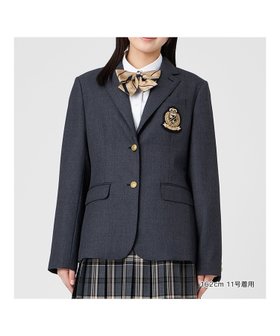【イーストボーイ/EASTBOY】のジャケット 2つボタン ブレザー 制服 通学 スクール 中学生 高校生 学校 人気、トレンドファッション・服の通販 founy(ファニー) ファッション Fashion レディースファッション Fashion for Women アウター Coat / Outerwear Collection レディースジャケット・軽アウター Jackets ヴィンテージ Vintage Style シルバー Silver, Metallic Silver ジャケット Jacket, Outerwear ストライプ Stripe, Striped Pattern 長袖 Long Sleeve, Full Sleeve ハンド Hand, Handmade パイピング Piping, Trim Design フォーマル Formal, Dressy フラップ Flap, Flap Pocket ポケット Pocket, Pocket Detail メタリック Metallic, Shiny Finish おすすめ Recommended / Our Picks エレガント 上品 Elegant |ID:prp329100004880407