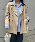 【スタイルドア/STYLEDOOR】のバックフレアミドルトレンチコート 人気、トレンドファッション・服の通販 founy(ファニー) ファッション Fashion レディースファッション Fashion for Women アウター Coat / Outerwear Collection コート・ロングコート・ピーコート Long Coats, Peacoats & More トレンチコート / 春秋の定番アウター Trench Coats 洗える Machine Washable スキニー Skinny, Slim Fit テーパード Tapered, Tapered Pants トレンド Trend, Trending Now 定番 Standard, Basic Item なめらか Smooth, Silky Texture バランス Balance, Style Balance フォルム Silhouette, Form フラップ Flap, Flap Pocket フレア Flare, Flared ボトム Bottoms, Lower Wear ミドル Middle Length, Mid Height モダン Modern, Contemporary ループ Loop, Loop Knit ワイド Wide, Wide Fit thumbnail ベージュ|ID: prp329100004880413 ipo3291000000036425238