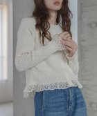 【サニーレーベル/Sonny Label / URBAN RESEARCH】のレースシャーリングフリルカットソー 人気、トレンドファッション・服の通販 founy(ファニー) ファッション Fashion レディースファッション Fashion for Women トップス・カットソー Cut & Sew Tops カットソー・ベーシックTシャツ Cut-and-Sewn Tops / Stretch Tees & Basics 2026年 2026 おすすめ Recommended / Our Picks カーディガン Cardigan, Knitwear シャーリング Shirring, Ruched シンプル Simple, Minimal スラックス Slacks, Dress Pants デニム Denim, Jeans Material フリル Frill, Ruffle レース Lace, Lace Fabric ロング Long, Long-Length 夏 Summer S/S・春夏 SS, Spring/Summer, Warm Season 羽織 Haori, Light Jacket thumbnail ホワイト系その他|ID: prp329100004880439 ipo3291000000036425530