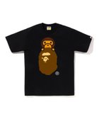 【ア ベイシング エイプ/A BATHING APE】のMILO ON APE HEAD TEE 人気、トレンドファッション・服の通販 founy(ファニー) ファッション Fashion レディースファッション Fashion for Women インナー Innerwear グラフィック Graphic, Graphic Design ショート Short, Short Length スリーブ Sleeve, Long Sleeve / Short Sleeve フロント Front, Front Design プリント Print, Printed Pattern ラバー Rubber, Rubber Sole thumbnail BLACK|ID: prp329100004880458 ipo3291000000036425831