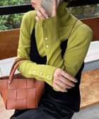 【ディスコート/Discoat】の【13色展開/多色買い◎/万能インナー】リブ袖口ボタンタートル《WEB限定》 人気、トレンドファッション・服の通販 founy(ファニー) ファッション Fashion レディースファッション Fashion for Women トップス・カットソー Cut & Sew Tops インナー Innerwear スラックス Slacks, Dress Pants スリット Slit, Slit Detail タートル Turtleneck, Turtle Collar タートルネック Turtleneck, High Neck デニム Denim, Jeans Material フィット Fit, Slim Fit ベーシック Basic, Essential ボーダー Border, Stripe おすすめ Recommended / Our Picks thumbnail ピスタチオ|ID: prp329100004880476 ipo3291000000036426009