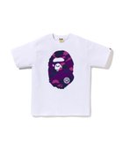 【ア ベイシング エイプ/A BATHING APE】のCOLOR CAMO BIG APE HEAD TEE 人気、トレンドファッション・服の通販 founy(ファニー) ファッション Fashion レディースファッション Fashion for Women インナー Innerwear グラフィック Graphic, Graphic Design ショート Short, Short Length スリーブ Sleeve, Long Sleeve / Short Sleeve フロント Front, Front Design プリント Print, Printed Pattern ラバー Rubber, Rubber Sole thumbnail WHxPP|ID: prp329100004880529 ipo3291000000036426728