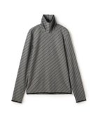 【トゥモローランド/TOMORROWLAND】のダイアゴナルジャージー タートルネックプルオーバー 人気、トレンドファッション・服の通販 founy(ファニー) ファッション Fashion レディースファッション Fashion for Women トップス・カットソー Cut & Sew Tops カジュアルプルオーバー・ニットトップス Pullovers & Knit Tops / Casual Pullovers タートルネック・ハイネックトップス Turtlenecks & High-Neck Tops インナー Innerwear シンプル Simple, Minimal ジャカード／ジャガード Jacquard, Woven Pattern タートルネック Turtleneck, High Neck トリミング Trimming, Decorative Edge フィット Fit, Slim Fit thumbnail 18 ブラック系|ID: prp329100004880541 ipo3291000000036426851