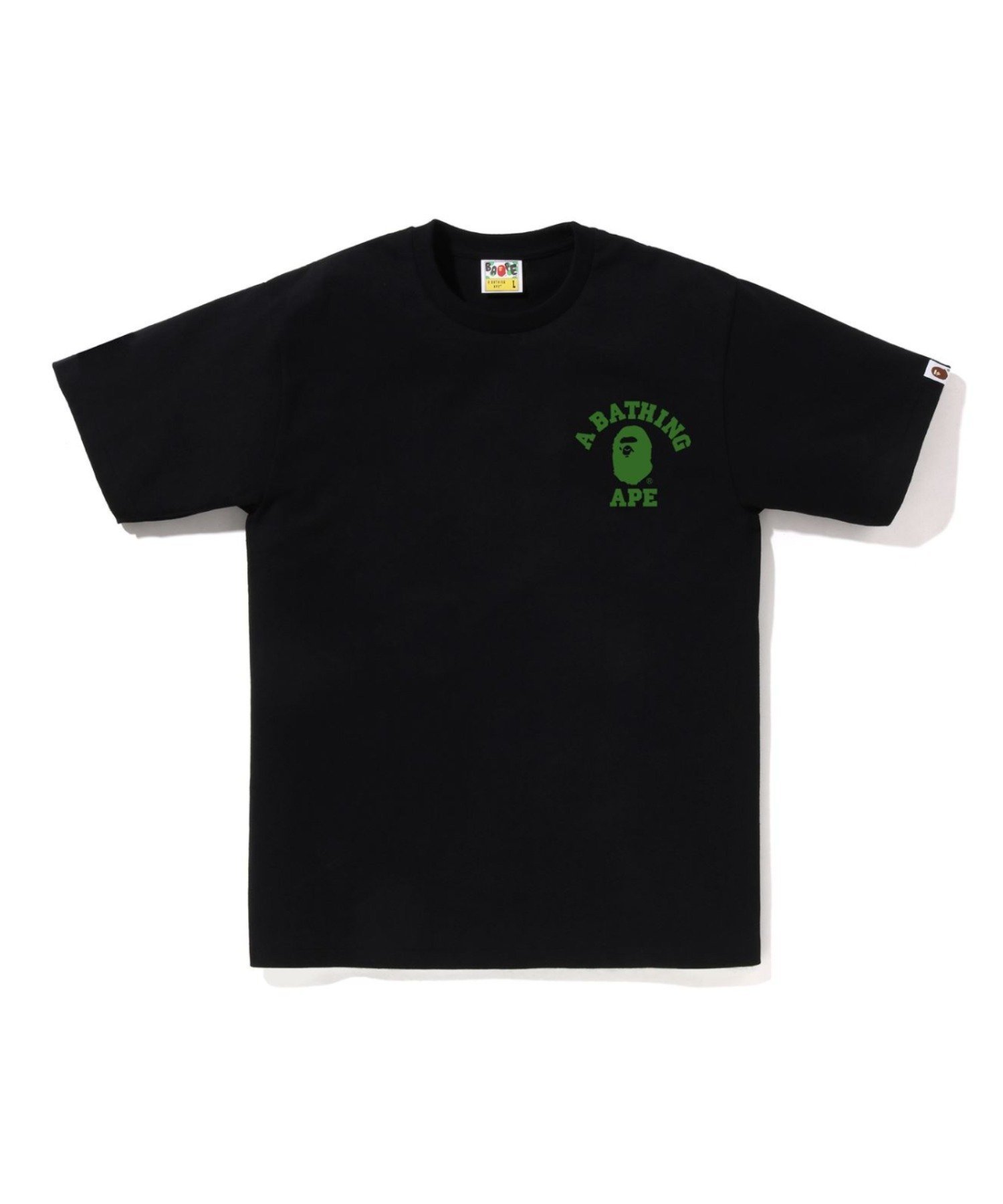 【ア ベイシング エイプ/A BATHING APE】のABC CAMO COLLEGE ATS TEE インテリア・キッズ・メンズ・レディースファッション・服の通販 founy(ファニー) 　ファッション　Fashion　レディースファッション　Fashion for Women　インナー　Innerwear　ショート　Short, Short Length　スリーブ　Sleeve, Long Sleeve / Short Sleeve　フロント　Front, Front Design　プリント　Print, Printed Pattern　ラバー　Rubber, Rubber Sole　BKxGR|ID: prp329100004880546 ipo3291000000036426926
