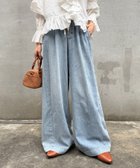 【チャオパニックティピー/CIAOPANIC TYPY】の【9色5サイズ展開/低身長・高身長対応】スタイルアップ柔らかワイドイージーパンツ 人気、トレンドファッション・服の通販 founy(ファニー) ファッション Fashion レディースファッション Fashion for Women パンツ Pants & Trousers シアー Sheer, See-Through タンク Tank Top, Sleeveless Top 楽ちん Easy Fit, Comfortable ワイド Wide, Wide Fit おすすめ Recommended / Our Picks thumbnail サックスブルー|ID: prp329100004880555 ipo3291000000036427061