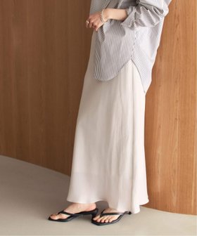 【ノーブル / スピック&スパン/NOBLE / Spick & Span】の《新色・追加》キュプラサテンナローAラインスカート 人気、トレンドファッション・服の通販 founy(ファニー) ファッション Fashion レディースファッション Fashion for Women スカート Skirts Aライン・フレアスカート A-Line & Flared Skirts キュプラ Cupro, Eco Fabric シンプル Simple, Minimal ジャケット Jacket, Outerwear バイアス Bias, Diagonal Cut 冬 Winter / This Winter 夏 Summer 春 Spring S/S・春夏 SS, Spring/Summer, Warm Season 秋 Autumn |ID:prp329100004880565