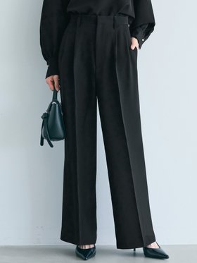 【コカ/COCA】の【速乾】ダブルクロスワイドパンツ 人気、トレンドファッション・服の通販 founy(ファニー) ファッション Fashion レディースファッション Fashion for Women パンツ Pants & Trousers 春 Spring シンプル Simple, Minimal スウェット / スエット Sweatshirt, Sweatwear スラックス Slacks, Dress Pants セットアップ Set-Up, Coordinated Outfit センター Center, Center Line とろみ Fluid, Flowy Fabric ダブル Double, Double-Breasted なめらか Smooth, Silky Texture ポケット Pocket, Pocket Detail 無地 Plain, Solid Color ワイド Wide, Wide Fit 夏 Summer エレガント 上品 Elegant ビジネス 仕事 通勤 Business / Work / Commuting 2026年 2026 |ID:prp329100004880576