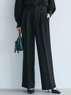 【コカ/COCA】の【速乾】ダブルクロスワイドパンツ 人気、トレンドファッション・服の通販 founy(ファニー) ファッション Fashion レディースファッション Fashion for Women パンツ Pants & Trousers 春 Spring シンプル Simple, Minimal スウェット / スエット Sweatshirt, Sweatwear スラックス Slacks, Dress Pants セットアップ Set-Up, Coordinated Outfit センター Center, Center Line とろみ Fluid, Flowy Fabric ダブル Double, Double-Breasted なめらか Smooth, Silky Texture ポケット Pocket, Pocket Detail 無地 Plain, Solid Color ワイド Wide, Wide Fit 夏 Summer エレガント 上品 Elegant ビジネス 仕事 通勤 Business / Work / Commuting 2026年 2026 thumbnail Black|ID: prp329100004880576 ipo3291000000036427320