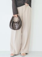 【コカ/COCA】の【速乾】ダブルクロスワイドパンツ 人気、トレンドファッション・服の通販 founy(ファニー) ファッション Fashion レディースファッション Fashion for Women パンツ Pants & Trousers 春 Spring シンプル Simple, Minimal スウェット / スエット Sweatshirt, Sweatwear スラックス Slacks, Dress Pants セットアップ Set-Up, Coordinated Outfit センター Center, Center Line とろみ Fluid, Flowy Fabric ダブル Double, Double-Breasted なめらか Smooth, Silky Texture ポケット Pocket, Pocket Detail 無地 Plain, Solid Color ワイド Wide, Wide Fit 夏 Summer エレガント 上品 Elegant ビジネス 仕事 通勤 Business / Work / Commuting 2026年 2026 thumbnail Lt.beige|ID: prp329100004880576 ipo3291000000036427324