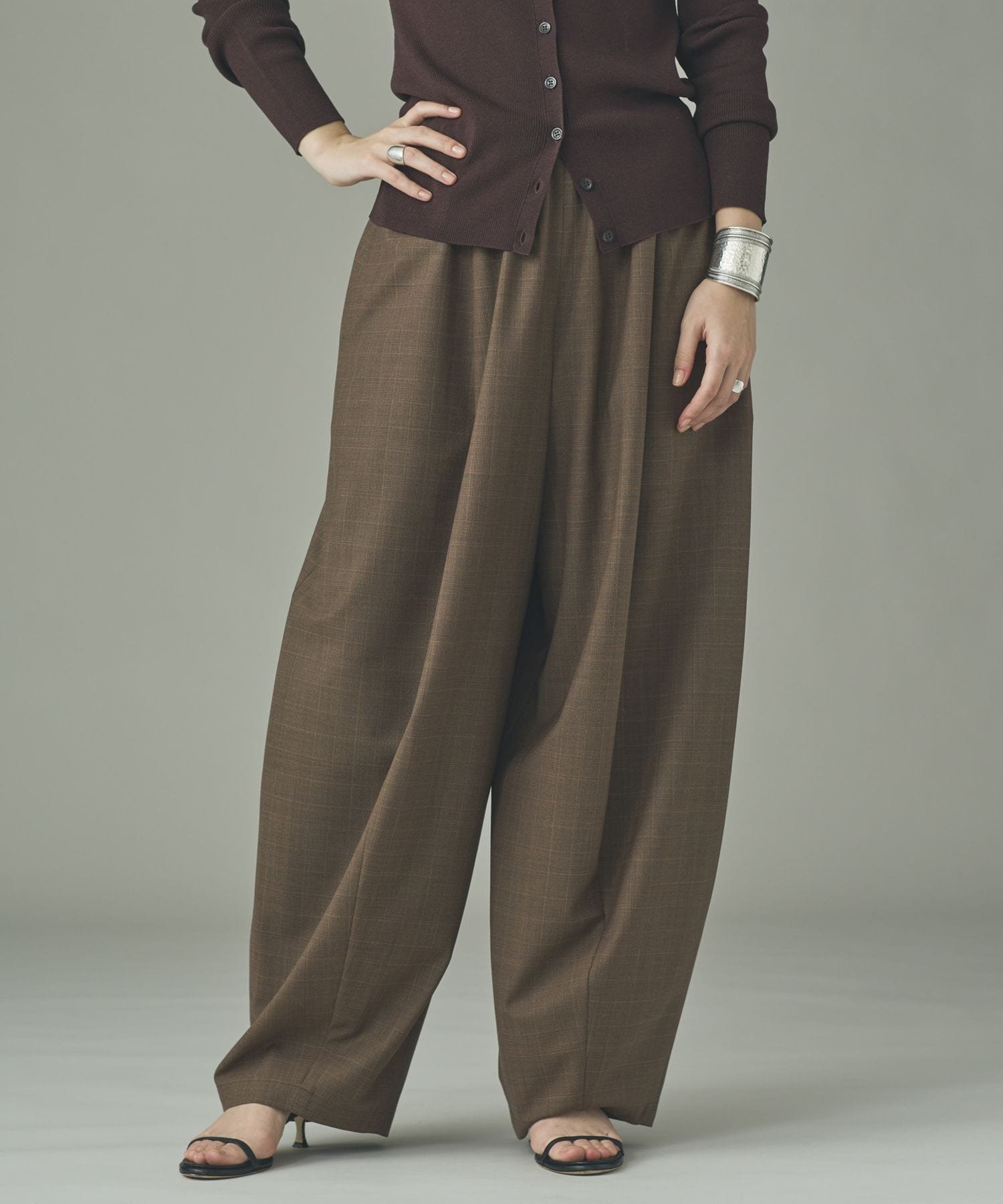 【カレンソロジー/Curensology】のチェック/ストライプトロドロストパンツ 人気、トレンドファッション・服の通販 founy(ファニー) 　ファッション　Fashion　レディースファッション　Fashion for Women　パンツ　Pants & Trousers　エレガント 上品　Elegant　チェック　Check, Plaid, Tartan　人気　Popular, Best Seller　パターン　Pattern, Design Print　無地　Plain, Solid Color　 other-1|ID: prp329100004880581 ipo3291000000036427350