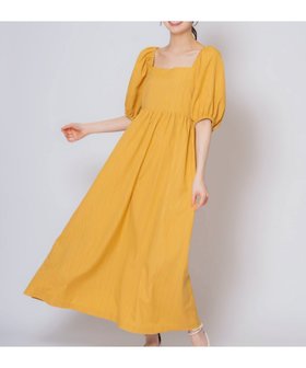 【ノエラ/Noela】のバックリボンマキシワンピ 人気、トレンドファッション・服の通販 founy(ファニー) ファッション Fashion レディースファッション Fashion for Women ワンピース Dresses マキシ丈ワンピース・ロングドレス Maxi Dresses / Long One-Pieces サマー Summer, Summer Style ポケット Pocket, Pocket Detail リボン Ribbon, Bow 切替 Switching, Contrast Panel |ID:prp329100004880604