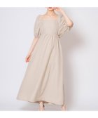 【ノエラ/Noela】のバックリボンマキシワンピ 人気、トレンドファッション・服の通販 founy(ファニー) ファッション Fashion レディースファッション Fashion for Women ワンピース Dresses マキシ丈ワンピース・ロングドレス Maxi Dresses / Long One-Pieces サマー Summer, Summer Style ポケット Pocket, Pocket Detail リボン Ribbon, Bow 切替 Switching, Contrast Panel thumbnail ベージュ|ID: prp329100004880604 ipo3291000000036427625
