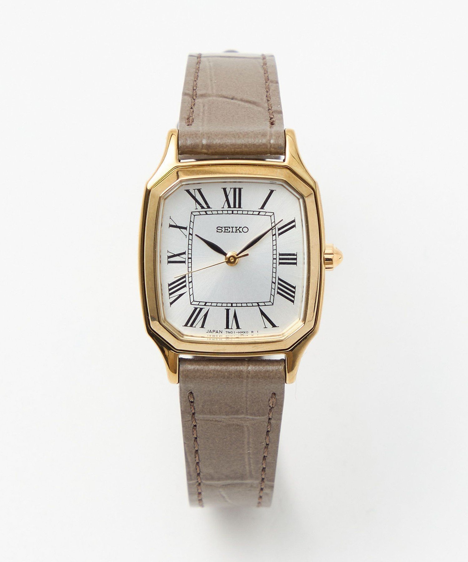 【ユナイテッドアローズ/UNITED ARROWS】の【別注】 SEIKO スクエア レザー 腕時計2 インテリア・キッズ・メンズ・レディースファッション・服の通販 founy(ファニー) 　ファッション　Fashion　レディースファッション　Fashion for Women　ヴィンテージ　Vintage Style　腕時計　Wristwatch　クラシカル　Classical, Vintage-Inspired　シルバー　Silver, Metallic Silver　スクエア　Square, Square Shape　トレンド　Trend, Trending Now　時計　Watch, Wristwatch　フォーマル　Formal, Dressy　フレーム　Frame, Outline　別注　Limited Edition, Custom Order　MD.GRAY|ID: prp329100004880666 ipo3291000000036428082