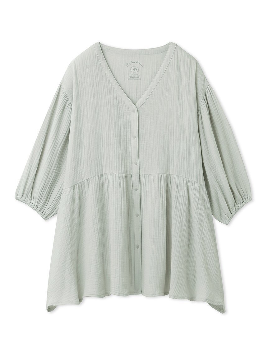 【ジェラート ピケ/gelato pique】のマタニティガーゼプルオーバー インテリア・キッズ・メンズ・レディースファッション・服の通販 founy(ファニー) 　ファッション　Fashion　レディースファッション　Fashion for Women　トップス・カットソー　Cut & Sew Tops　カジュアルプルオーバー・ニットトップス　Pullovers & Knit Tops / Casual Pullovers　おすすめ　Recommended / Our Picks　ギフト プレゼント　Gift / Present　スマート　Smart, Elegant　ダブル　Double, Double-Breasted　フロント　Front, Front Design　ロング　Long, Long-Length　MNT[021]|ID: prp329100004880682 ipo3291000000036428208