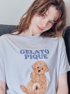 【ジェラート ピケ/gelato pique】のドッグワンポイントTシャツ 人気、トレンドファッション・服の通販 founy(ファニー) ファッション Fashion レディースファッション Fashion for Women トップス・カットソー Cut & Sew Tops シャツ・ブラウス・オフィスカジュアル Elegant Blouses & Button-Ups ロングTシャツ・Tシャツ Longline T-Shirts & Tees なめらか Smooth, Silky Texture スマート Smart, Elegant プリント Print, Printed Pattern 春 Spring thumbnail BLU[086]|ID: prp329100004880690 ipo3291000000036428256