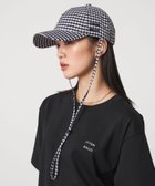 【シテン/CITEN】のCITEN ギンガムチェックドロストキャップ 人気、トレンドファッション・服の通販 founy(ファニー) ファッション Fashion レディースファッション Fashion for Women おすすめ Recommended / Our Picks キャップ Cap, Baseball Cap ギンガム Gingham, Gingham Fabric チェック Check, Plaid, Tartan フィット Fit, Slim Fit ベーシック Basic, Essential 春 Spring thumbnail BLACK|ID: prp329100004880702 ipo3291000000036428344