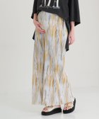 【レプシィム ローリーズファーム/LEPSIM LOWRYS FARM】の【産前・産後対応】マタニティ/無地柄プリーツスカート 人気、トレンドファッション・服の通販 founy(ファニー) ファッション Fashion キッズファッション Fashion for Kids カットソー Cut and Sewn Top プリーツ Pleats, Pleated 無地 Plain, Solid Color thumbnail イエロー×柄60|ID: prp329100004880708 ipo3291000000036428377