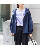 【アーバンリサーチ ドアーズ/URBAN RESEARCH DOORS】の撥水バックギャザーフードジャケット 人気、トレンドファッション・服の通販 founy(ファニー) ファッション Fashion レディースファッション Fashion for Women アウター Coat / Outerwear Collection レディースジャケット・軽アウター Jackets 2026年 2026 ギャザー Gathered, Ruffled バランス Balance, Style Balance ブルゾン Blouson, Bomber Jacket 夏 Summer S/S・春夏 SS, Spring/Summer, Warm Season thumbnail ネイビー|ID: prp329100004882083 ipo3291000000036440430