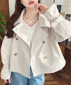 【モーメントプラス/moment+ / MEN】のコットンライクツイルキャンディスリーブショートトレンチコート 人気、トレンドファッション・服の通販 founy(ファニー) ファッション Fashion メンズファッション Fashion for Men 秋 Autumn ガーリー Girly, Feminine Style コンパクト Compact, Small Size ショート Short, Short Length ジャケット Jacket, Outerwear スニーカー Sneakers, Trainers スリーブ Sleeve, Long Sleeve / Short Sleeve トレンチ Trench, Trench Coat トレンド Trend, Trending Now バランス Balance, Style Balance フィット Fit, Slim Fit フレア Flare, Flared ベーシック Basic, Essential ボトム Bottoms, Lower Wear ポケット Pocket, Pocket Detail 再入荷 Restock / Back in Stock プチプライス・低価格 Affordable / Budget Price おすすめ Recommended / Our Picks エレガント 上品 Elegant |ID:prp329100004882282