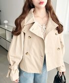 【モーメントプラス/moment+ / MEN】のコットンライクツイルキャンディスリーブショートトレンチコート 人気、トレンドファッション・服の通販 founy(ファニー) ファッション Fashion メンズファッション Fashion for Men 秋 Autumn ガーリー Girly, Feminine Style コンパクト Compact, Small Size ショート Short, Short Length ジャケット Jacket, Outerwear スニーカー Sneakers, Trainers スリーブ Sleeve, Long Sleeve / Short Sleeve トレンチ Trench, Trench Coat トレンド Trend, Trending Now バランス Balance, Style Balance フィット Fit, Slim Fit フレア Flare, Flared ベーシック Basic, Essential ボトム Bottoms, Lower Wear ポケット Pocket, Pocket Detail 再入荷 Restock / Back in Stock プチプライス・低価格 Affordable / Budget Price おすすめ Recommended / Our Picks エレガント 上品 Elegant thumbnail ベージュ|ID: prp329100004882282 ipo3291000000036442165