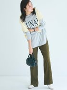 【コカ/COCA】のジョーゼットリブパンツ 人気、トレンドファッション・服の通販 founy(ファニー) ファッション Fashion レディースファッション Fashion for Women パンツ Pants & Trousers カットオフ Cut-Off Design カットソー Cut and Sewn Top サンダル Sandals, Summer Shoes シンプル Simple, Minimal ジョーゼット Georgette, Semi-Sheer Fabric スニーカー Sneakers, Trainers フレア Flare, Flared プリーツ Pleats, Pleated ポケット Pocket, Pocket Detail 無地 Plain, Solid Color リラックス Relax, Relaxed Fit ロング Long, Long-Length エレガント 上品 Elegant 2026年 2026 thumbnail Khaki|ID: prp329100004882412 ipo3291000000036443398