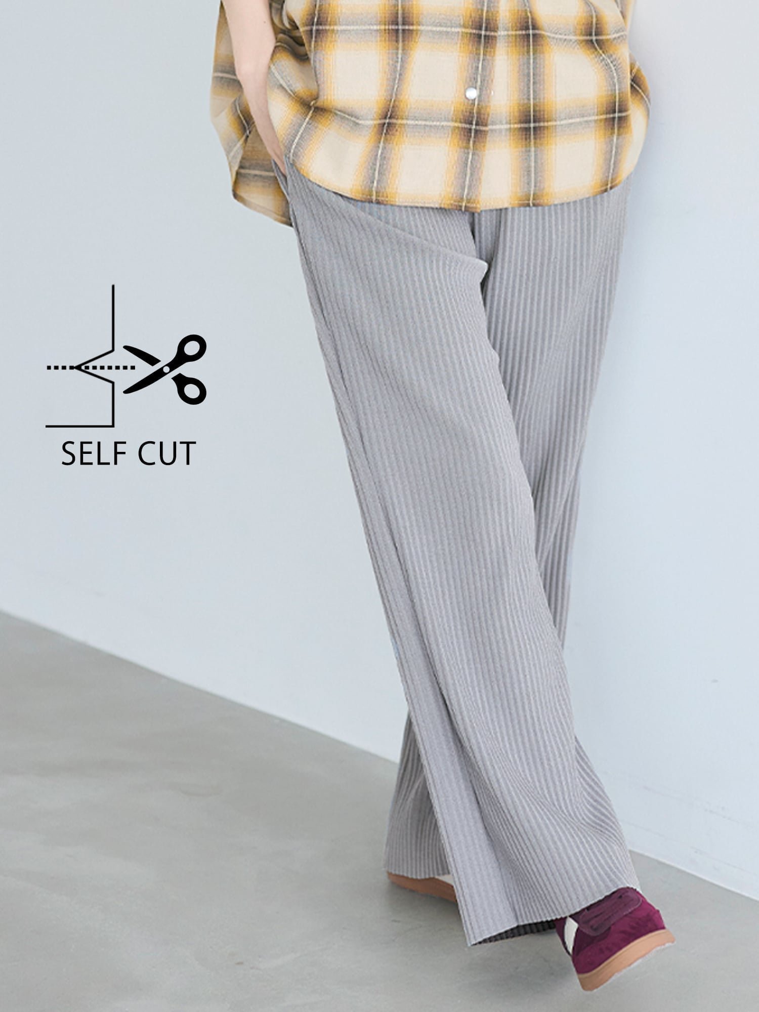 【コカ/COCA】のジョーゼットリブパンツ インテリア・キッズ・メンズ・レディースファッション・服の通販 founy(ファニー) ファッション Fashion レディースファッション Fashion for Women パンツ Pants & Trousers カットオフ Cut-Off Design カットソー Cut and Sewn Top サンダル Sandals, Summer Shoes シンプル Simple, Minimal ジョーゼット Georgette, Semi-Sheer Fabric スニーカー Sneakers, Trainers フレア Flare, Flared プリーツ Pleats, Pleated ポケット Pocket, Pocket Detail 無地 Plain, Solid Color リラックス Relax, Relaxed Fit ロング Long, Long-Length エレガント 上品 Elegant 2026年 2026 Gray|ID: prp329100004882412 ipo3291000000036443406