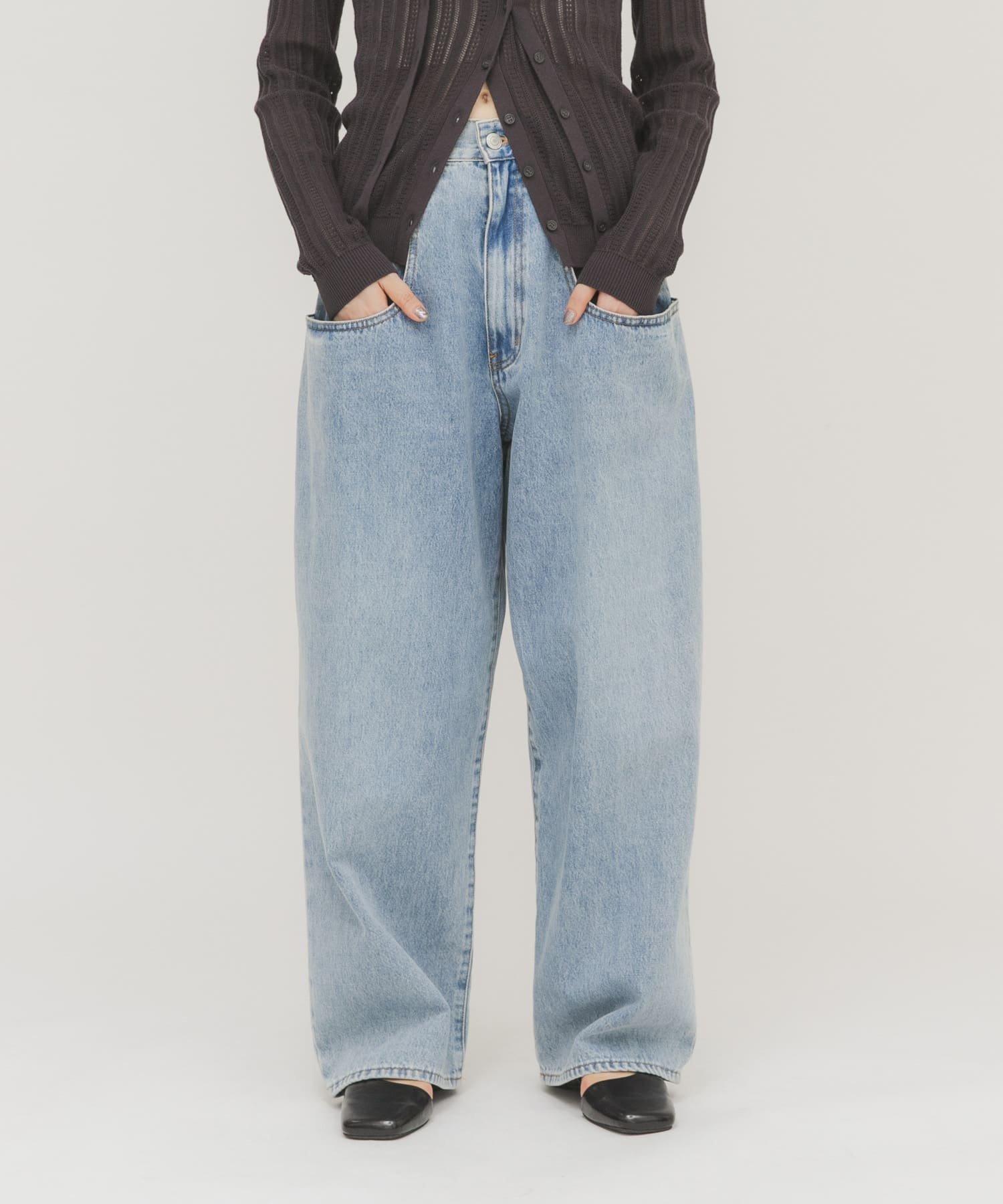 【ケービーエフ/KBF / URBAN RESEARCH】の『3サイズ展開』BIGポケットデザインデニム インテリア・キッズ・メンズ・レディースファッション・服の通販 founy(ファニー) 　ファッション　Fashion　レディースファッション　Fashion for Women　2026年　2026　おすすめ　Recommended / Our Picks　デニム　Denim, Jeans Material　トレンド　Trend, Trending Now　ポケット　Pocket, Pocket Detail　人気　Popular, Best Seller　夏　Summer　S/S・春夏　SS, Spring/Summer, Warm Season　L.BLUE|ID: prp329100004882430 ipo3291000000036443593