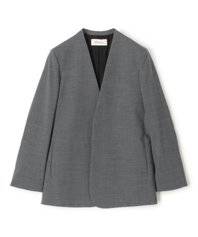 【トゥモローランド/TOMORROWLAND】のSuper140 sトロピカルウール ノーカラージャケット 人気、トレンドファッション・服の通販 founy(ファニー) ファッション Fashion レディースファッション Fashion for Women アウター Coat / Outerwear Collection レディースジャケット・軽アウター Jackets ノーカラージャケット / シンプル上品コーデ Collarless Jackets オケージョン Occasion Wear カーディガン Cardigan, Knitwear ジャケット Jacket, Outerwear スラックス Slacks, Dress Pants セットアップ Set-Up, Coordinated Outfit |ID:prp329100004882566